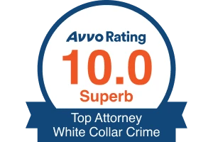 Avvo Rating - Top Attorney White Collar Crime