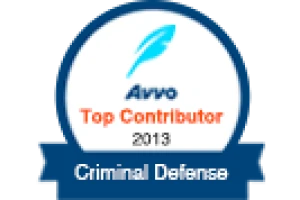 Avvo Top Contributor 2013 Criminal Defense